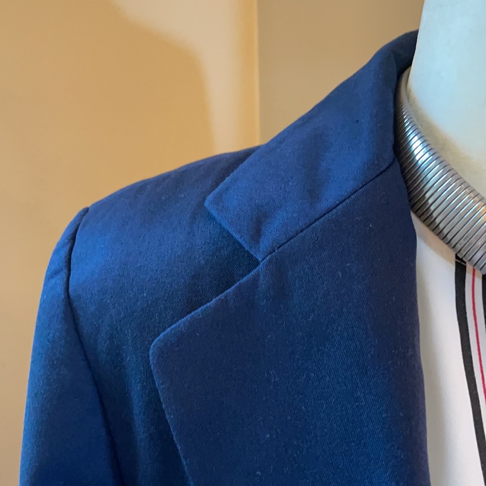 VINTAGE navy blazer - Picture 3 of 4